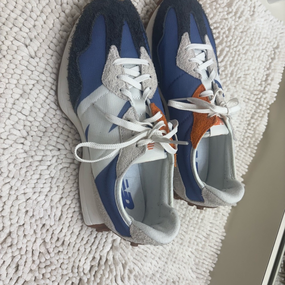 New Balance Blue and Orange Athletic Shoes